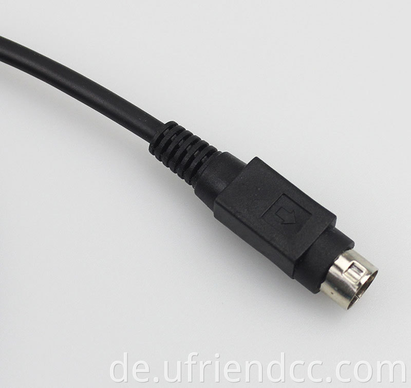 Hochwertige OEM -Herstellung Unibody 1m/2m Stereo 5/8/10/13 Pin Mini DIN Kabel